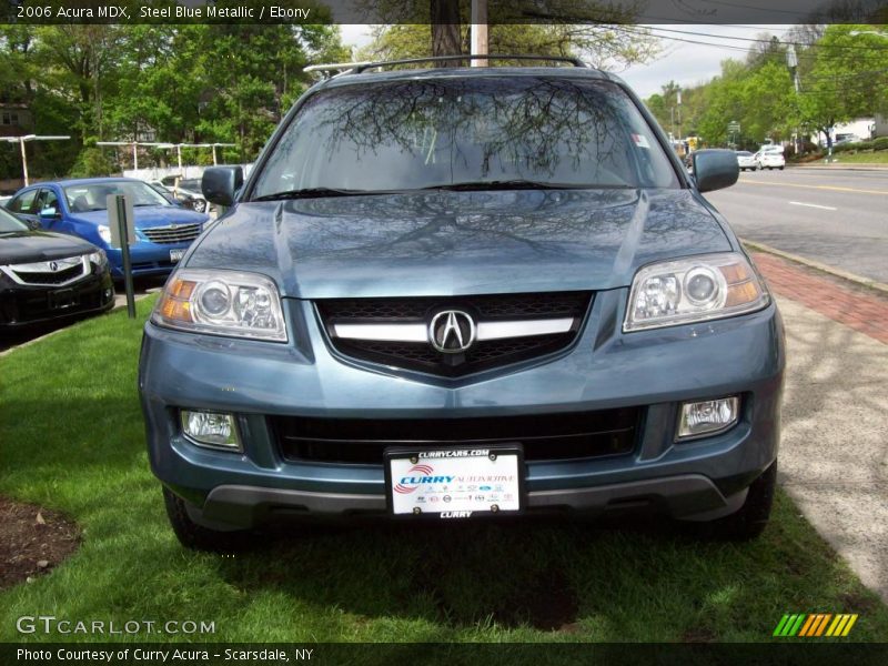 Steel Blue Metallic / Ebony 2006 Acura MDX