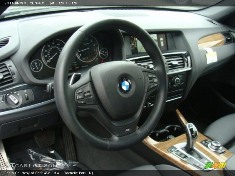 Jet Black / Black 2014 BMW X3 xDrive35i