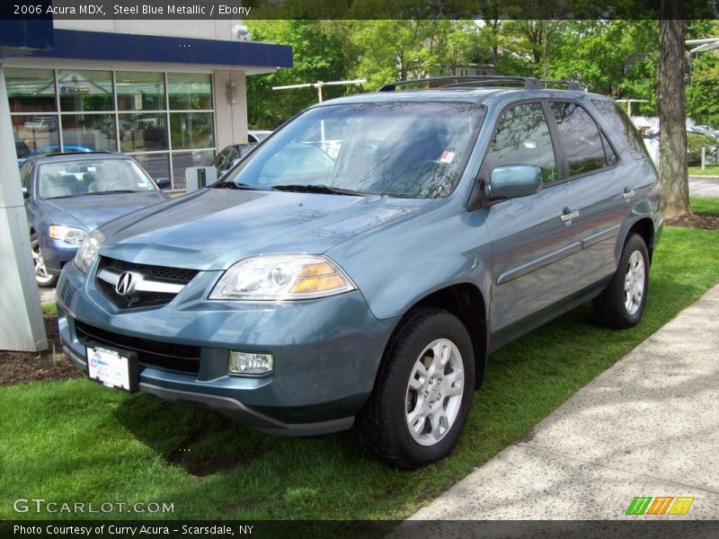 Steel Blue Metallic / Ebony 2006 Acura MDX