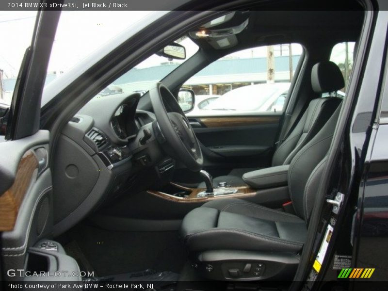 Jet Black / Black 2014 BMW X3 xDrive35i