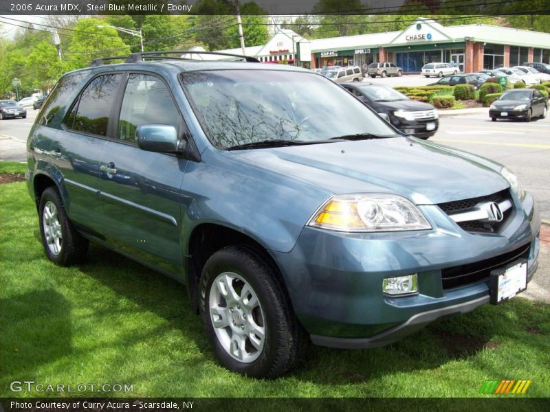 Steel Blue Metallic / Ebony 2006 Acura MDX