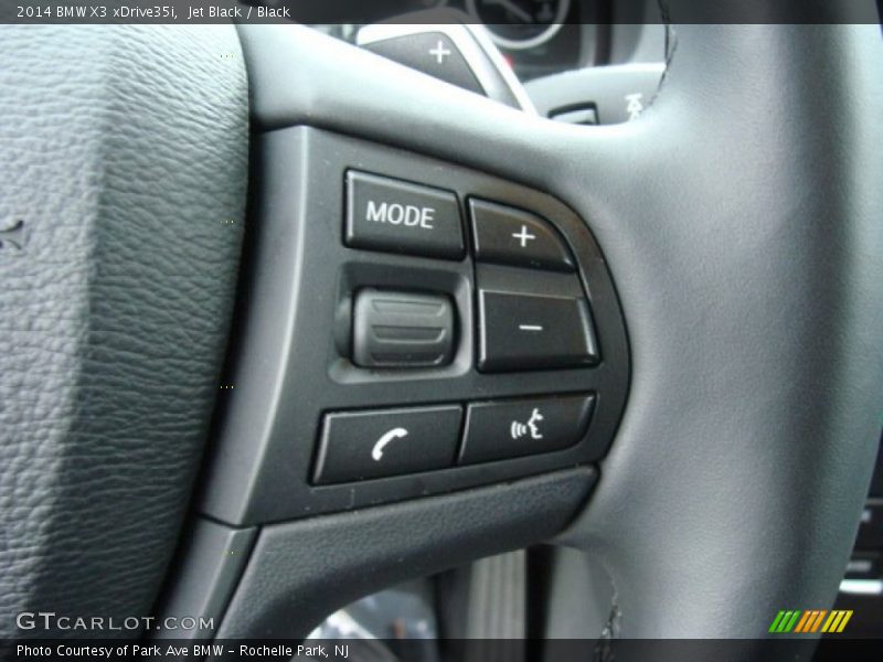 Jet Black / Black 2014 BMW X3 xDrive35i