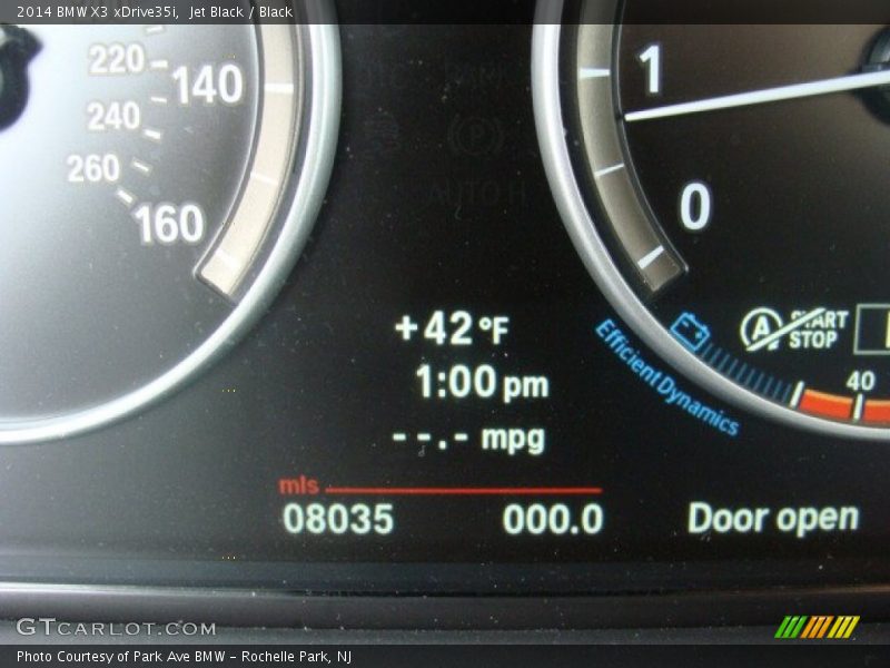 Jet Black / Black 2014 BMW X3 xDrive35i