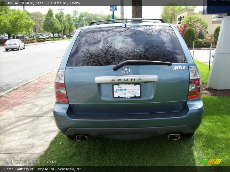 Steel Blue Metallic / Ebony 2006 Acura MDX