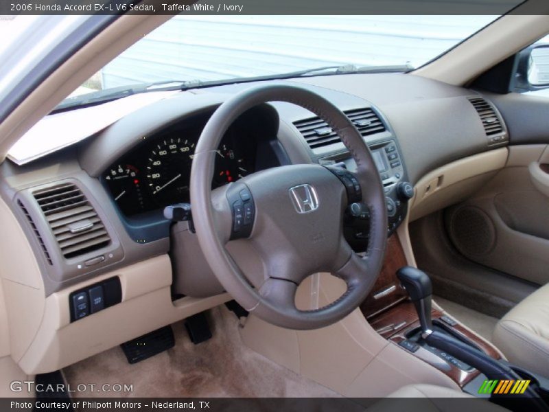 Taffeta White / Ivory 2006 Honda Accord EX-L V6 Sedan