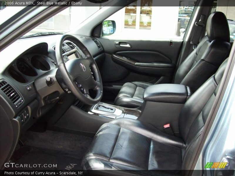 Steel Blue Metallic / Ebony 2006 Acura MDX