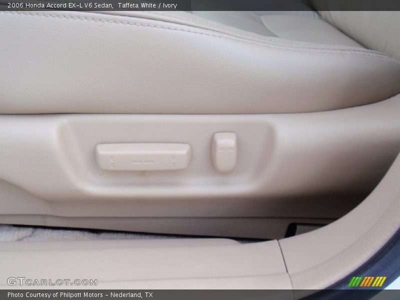 Taffeta White / Ivory 2006 Honda Accord EX-L V6 Sedan