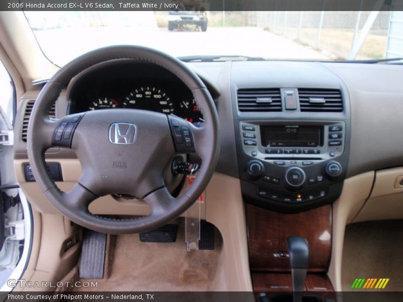 Taffeta White / Ivory 2006 Honda Accord EX-L V6 Sedan