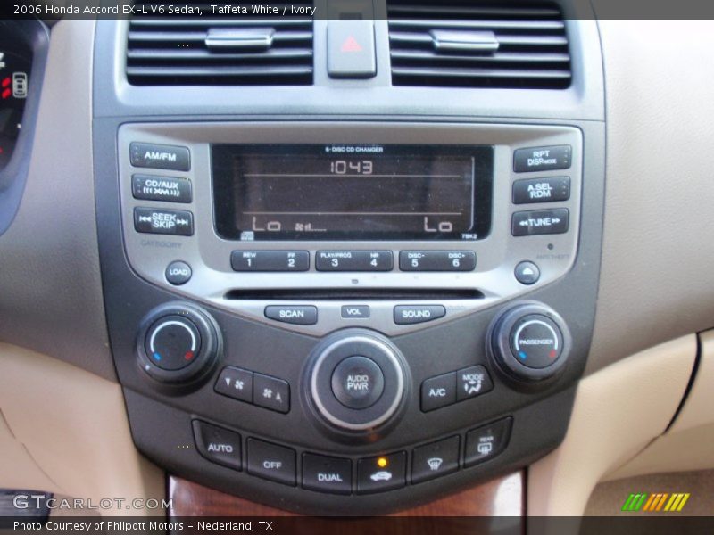 Taffeta White / Ivory 2006 Honda Accord EX-L V6 Sedan