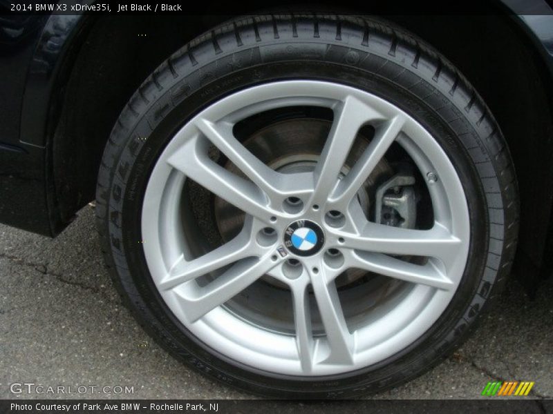 Jet Black / Black 2014 BMW X3 xDrive35i