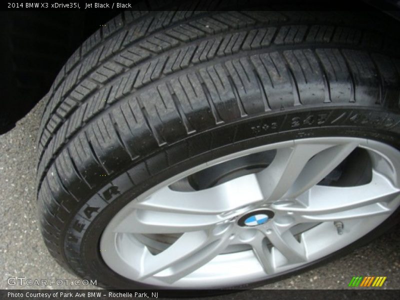 Jet Black / Black 2014 BMW X3 xDrive35i