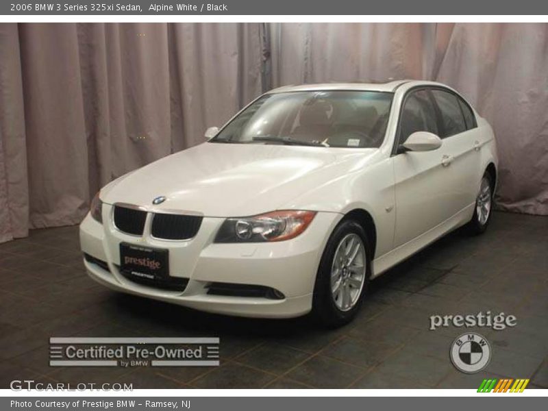 Alpine White / Black 2006 BMW 3 Series 325xi Sedan