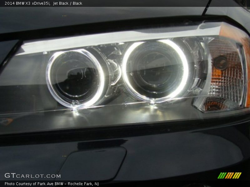 Jet Black / Black 2014 BMW X3 xDrive35i
