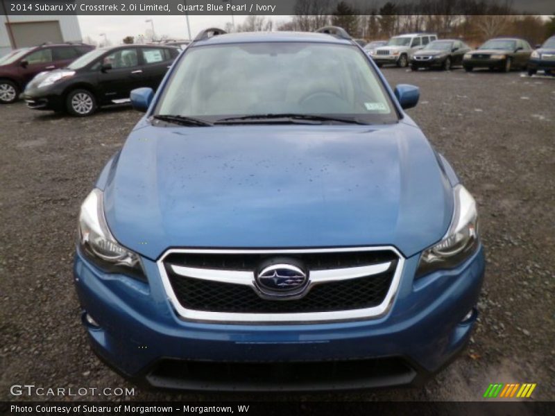 Quartz Blue Pearl / Ivory 2014 Subaru XV Crosstrek 2.0i Limited