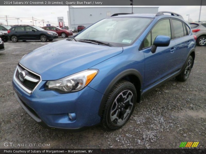 Quartz Blue Pearl / Ivory 2014 Subaru XV Crosstrek 2.0i Limited