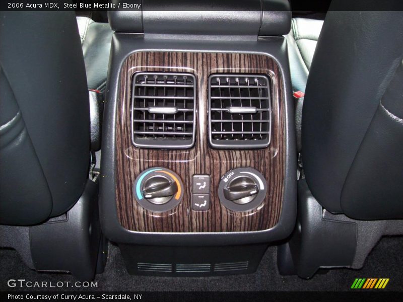 Steel Blue Metallic / Ebony 2006 Acura MDX