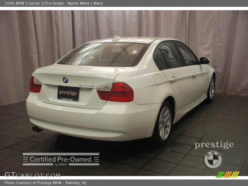 Alpine White / Black 2006 BMW 3 Series 325xi Sedan