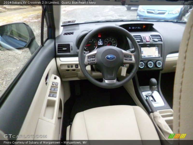 Dashboard of 2014 XV Crosstrek 2.0i Limited