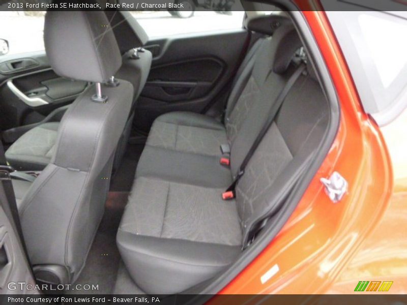 Race Red / Charcoal Black 2013 Ford Fiesta SE Hatchback