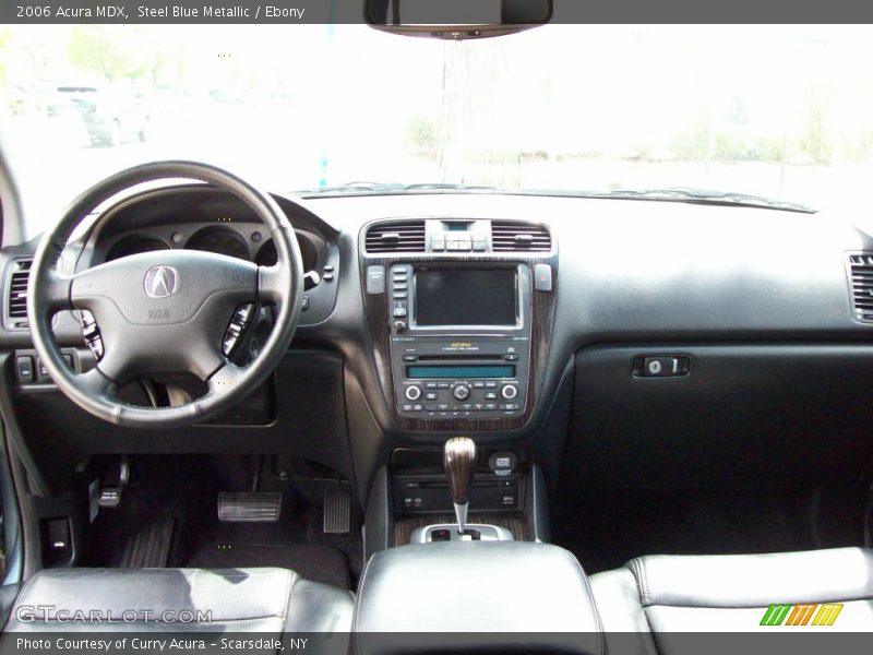 Steel Blue Metallic / Ebony 2006 Acura MDX