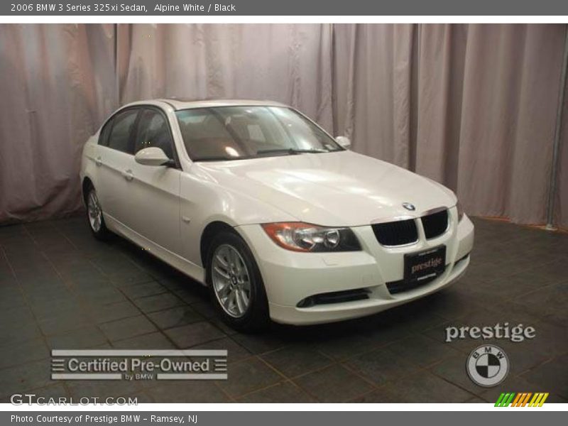 Alpine White / Black 2006 BMW 3 Series 325xi Sedan