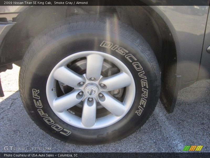 Smoke Gray / Almond 2009 Nissan Titan SE King Cab