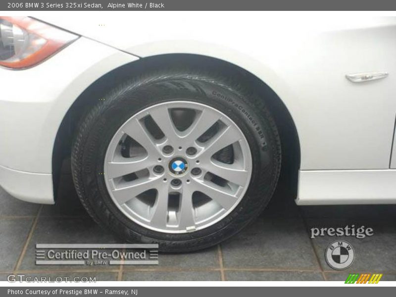 Alpine White / Black 2006 BMW 3 Series 325xi Sedan