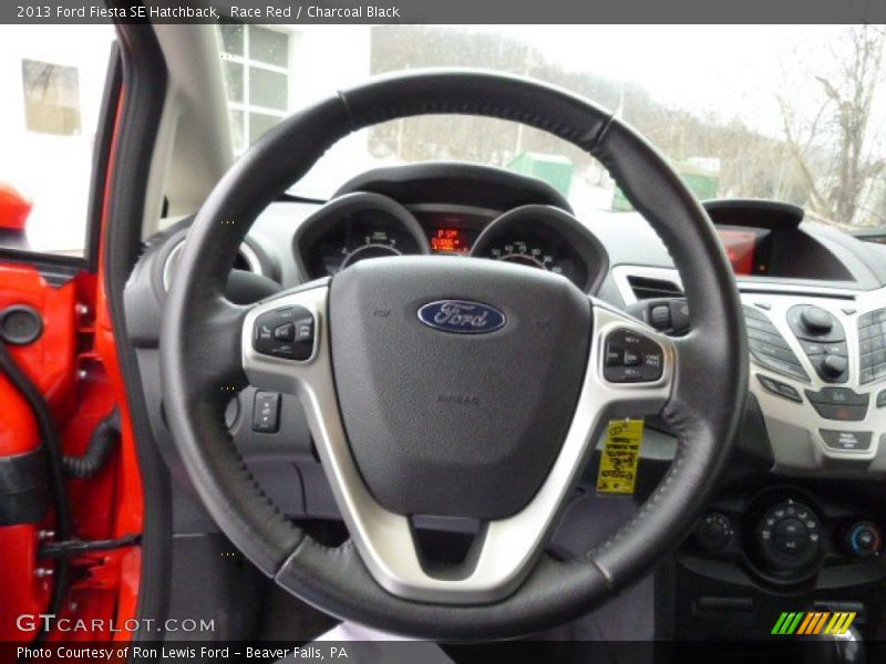  2013 Fiesta SE Hatchback Steering Wheel