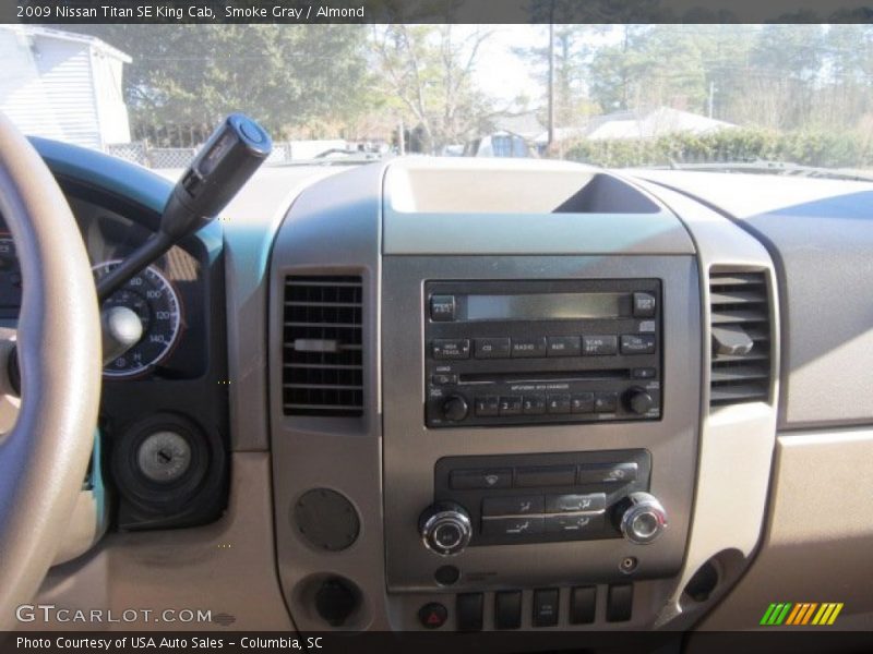 Smoke Gray / Almond 2009 Nissan Titan SE King Cab