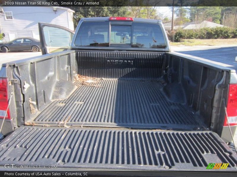 Smoke Gray / Almond 2009 Nissan Titan SE King Cab
