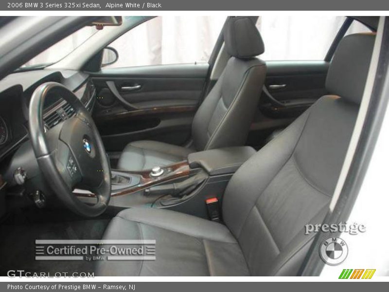 Alpine White / Black 2006 BMW 3 Series 325xi Sedan