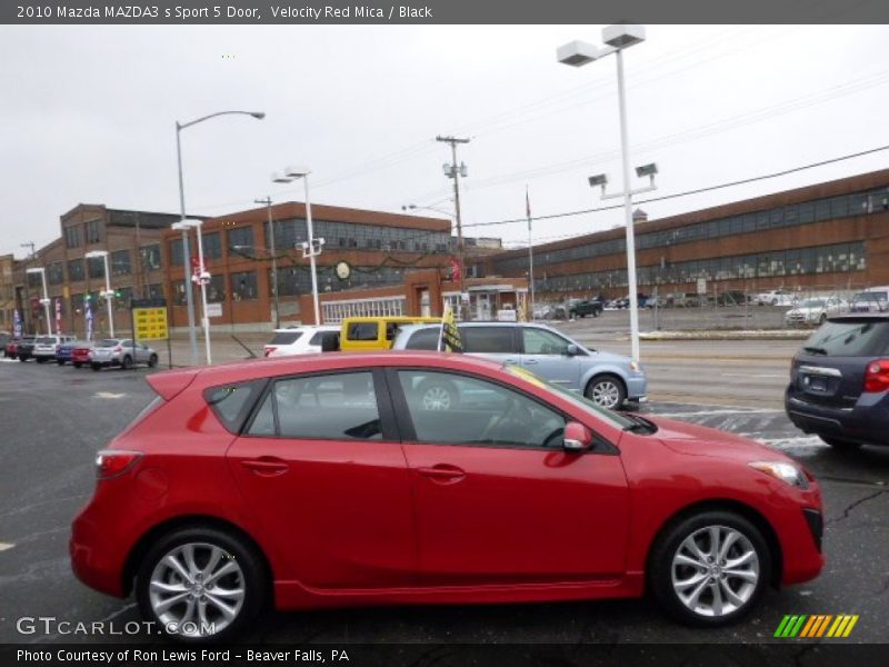 Velocity Red Mica / Black 2010 Mazda MAZDA3 s Sport 5 Door