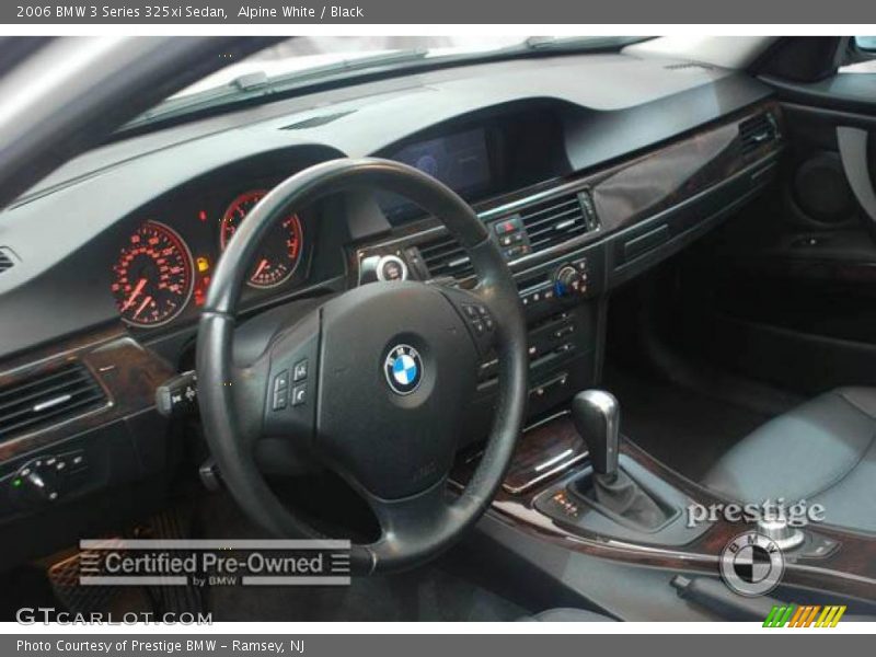 Alpine White / Black 2006 BMW 3 Series 325xi Sedan