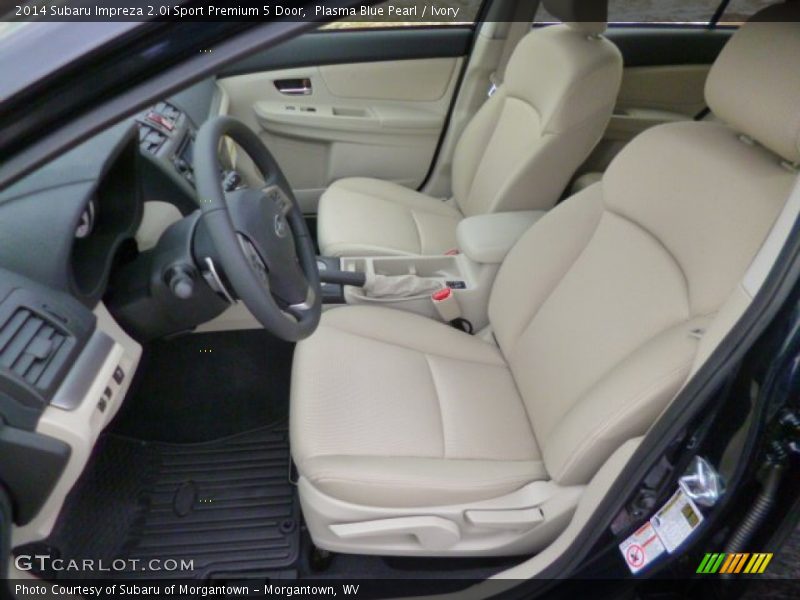 Front Seat of 2014 Impreza 2.0i Sport Premium 5 Door