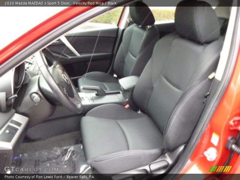 Velocity Red Mica / Black 2010 Mazda MAZDA3 s Sport 5 Door