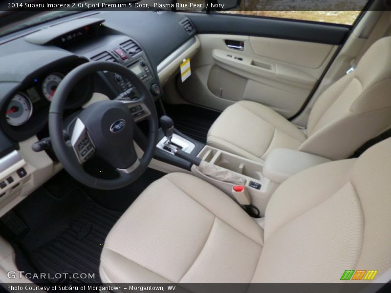 Ivory Interior - 2014 Impreza 2.0i Sport Premium 5 Door 