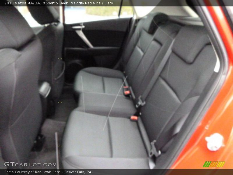Velocity Red Mica / Black 2010 Mazda MAZDA3 s Sport 5 Door