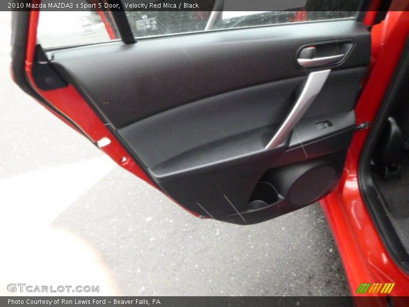 Velocity Red Mica / Black 2010 Mazda MAZDA3 s Sport 5 Door