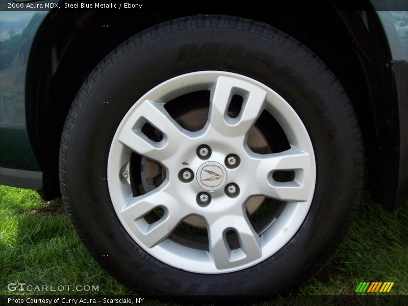 Steel Blue Metallic / Ebony 2006 Acura MDX