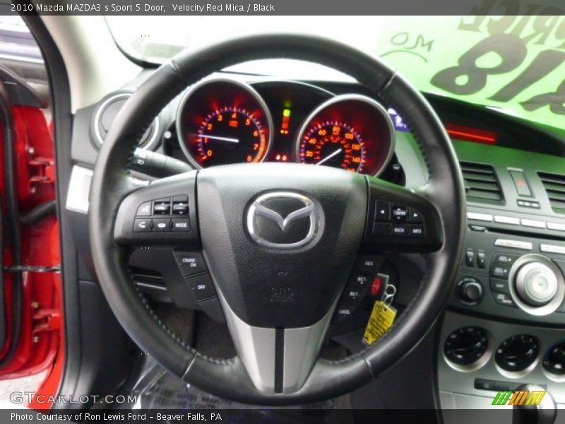  2010 MAZDA3 s Sport 5 Door Steering Wheel