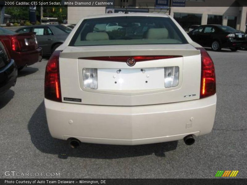 White Diamond / Cashmere 2006 Cadillac CTS Sport Sedan