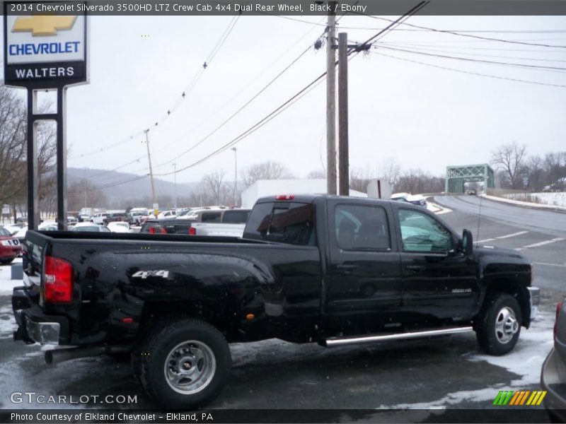 Black / Ebony 2014 Chevrolet Silverado 3500HD LTZ Crew Cab 4x4 Dual Rear Wheel