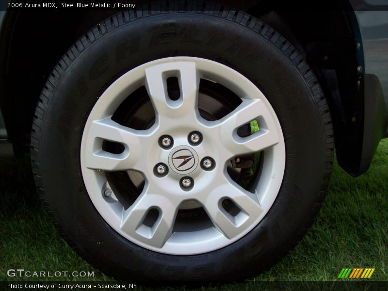 Steel Blue Metallic / Ebony 2006 Acura MDX