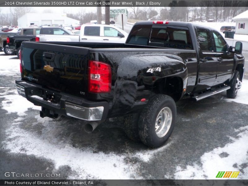 Black / Ebony 2014 Chevrolet Silverado 3500HD LTZ Crew Cab 4x4 Dual Rear Wheel