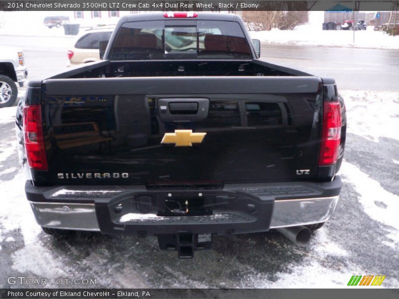 Black / Ebony 2014 Chevrolet Silverado 3500HD LTZ Crew Cab 4x4 Dual Rear Wheel