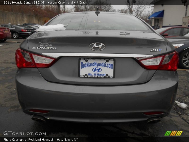Harbor Gray Metallic / Gray 2011 Hyundai Sonata SE 2.0T
