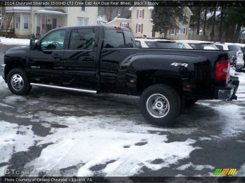 Black / Ebony 2014 Chevrolet Silverado 3500HD LTZ Crew Cab 4x4 Dual Rear Wheel