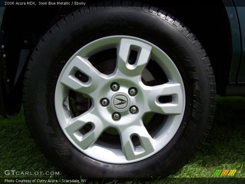 Steel Blue Metallic / Ebony 2006 Acura MDX