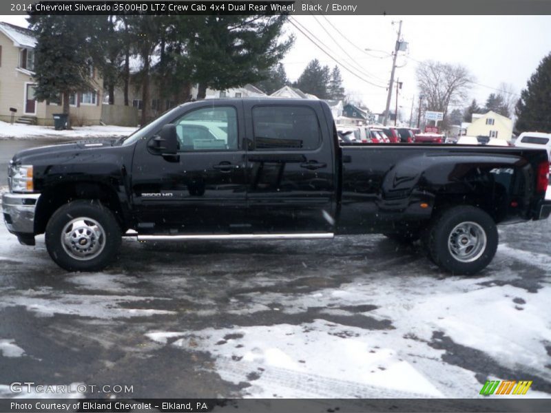 Black / Ebony 2014 Chevrolet Silverado 3500HD LTZ Crew Cab 4x4 Dual Rear Wheel