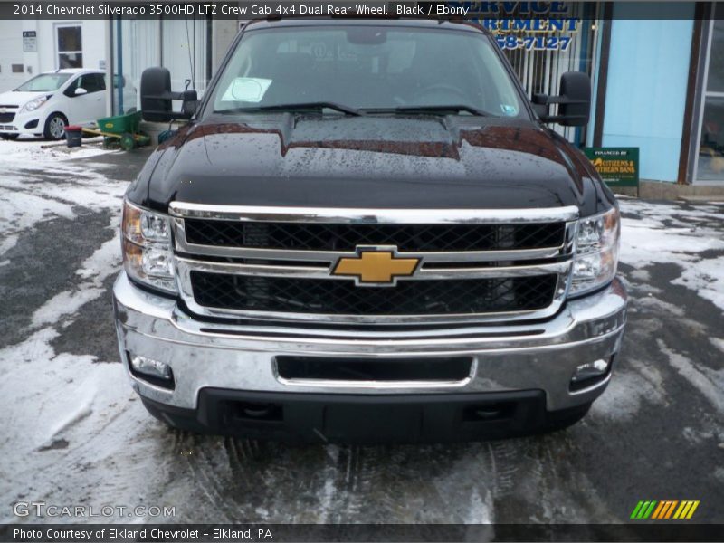 Black / Ebony 2014 Chevrolet Silverado 3500HD LTZ Crew Cab 4x4 Dual Rear Wheel
